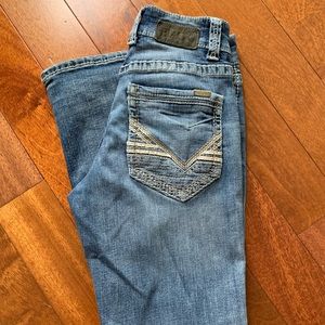 Men’s Buckle Black bootcut jeans